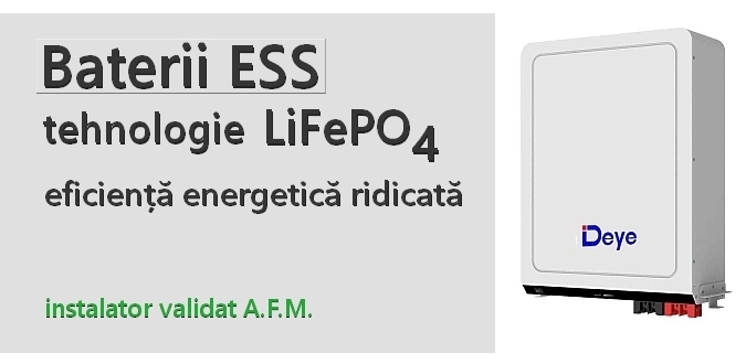 instalator validat AFM - distribuitor autorizat DEYE